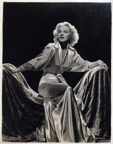 1940s Champagne Satin Evening Gown/Dressing Gown
