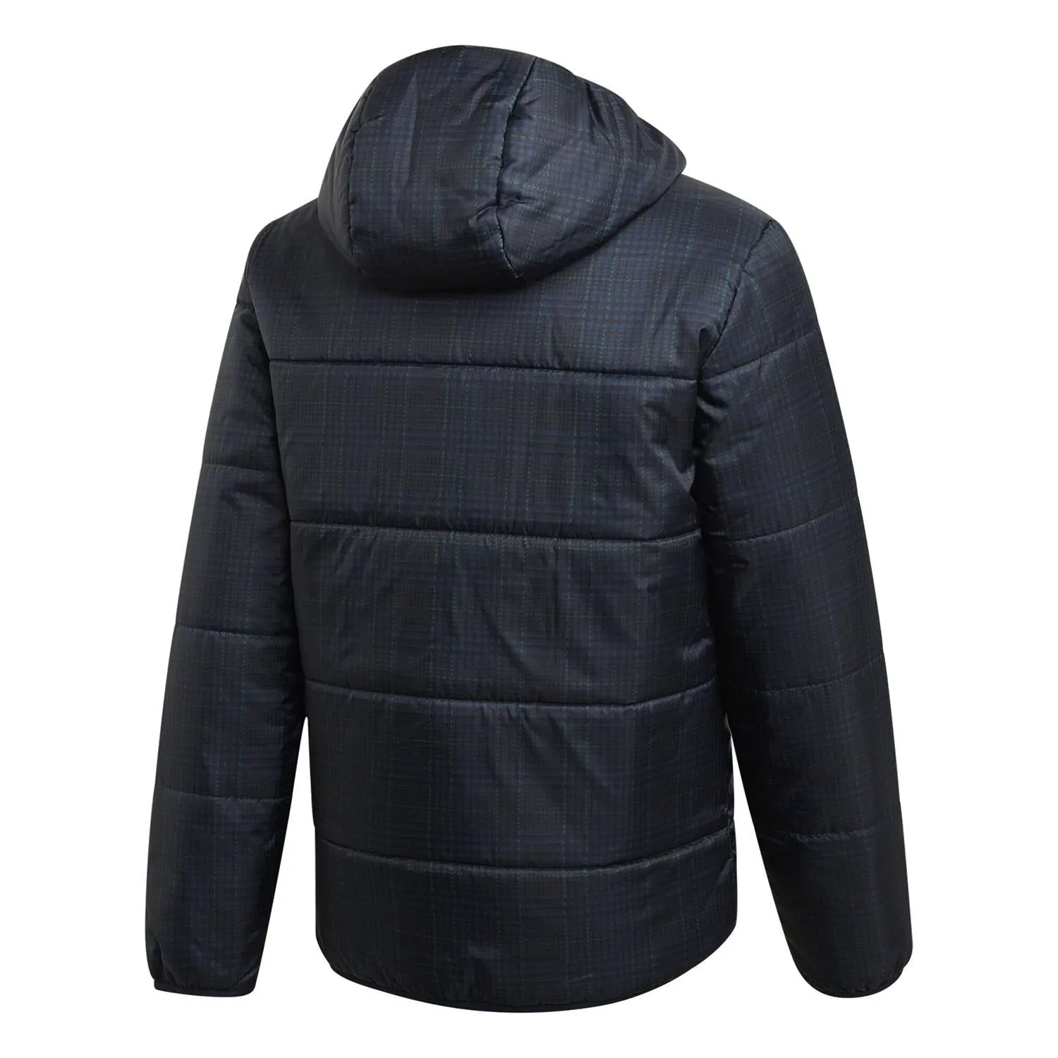 adidas Originals Tartan Padded Jacket - Navy