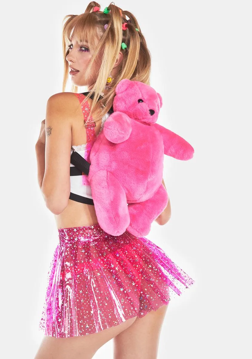 Chasing Starlight Vinyl Skirt