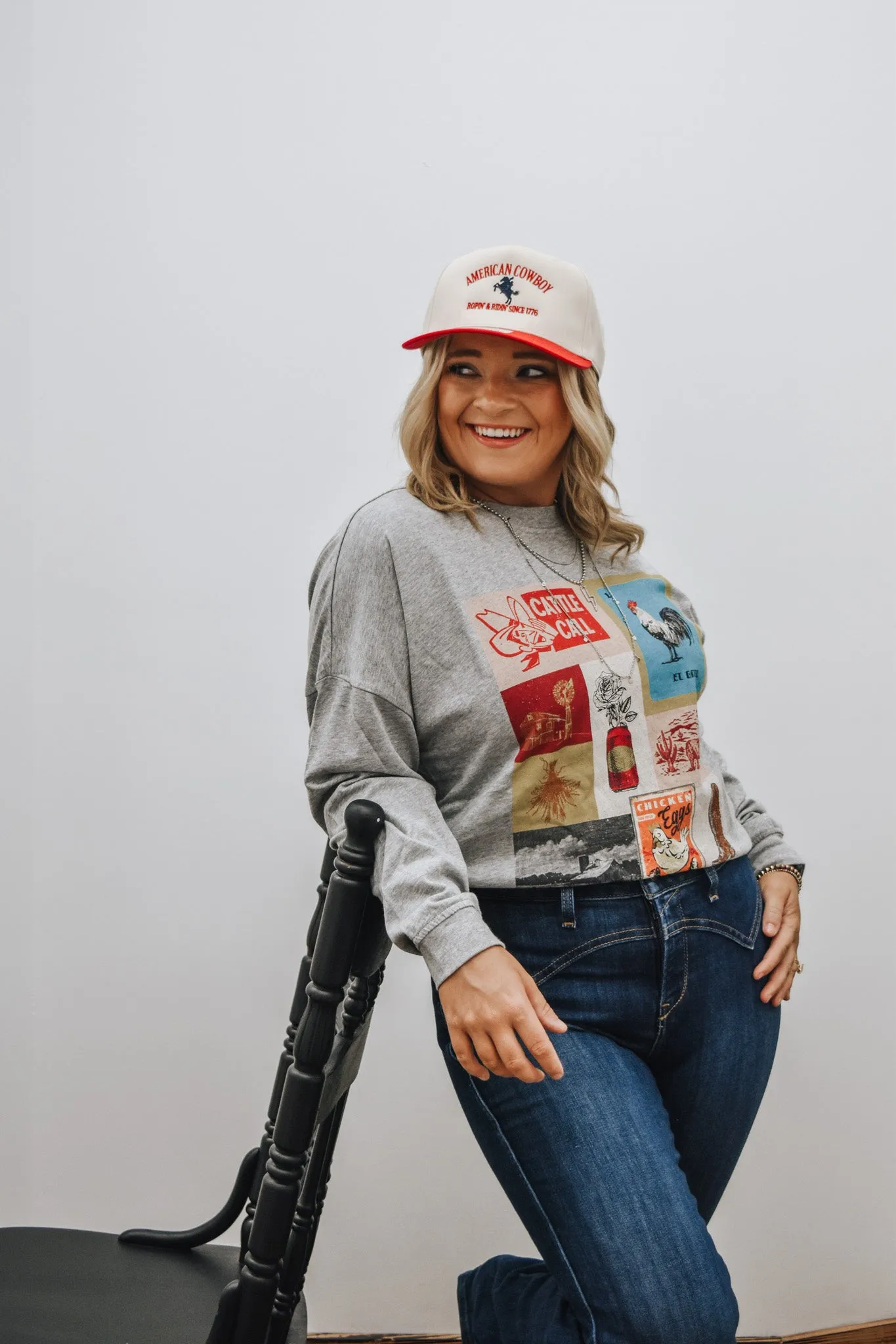 Grey Cattle Call Ariat Shirt
