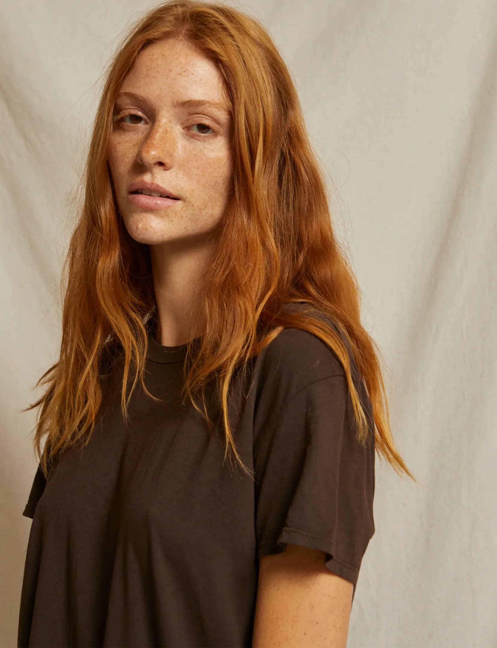Harley Boxy Crew Tee, Cafe