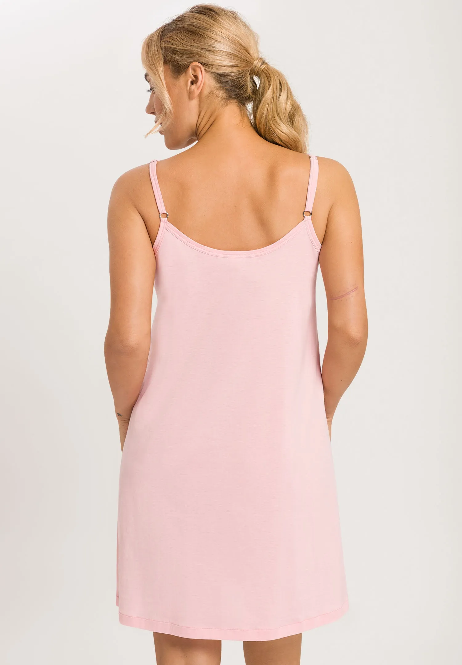 Juliet Pleated Cotton Babydoll | Coral Pink 77747-2349