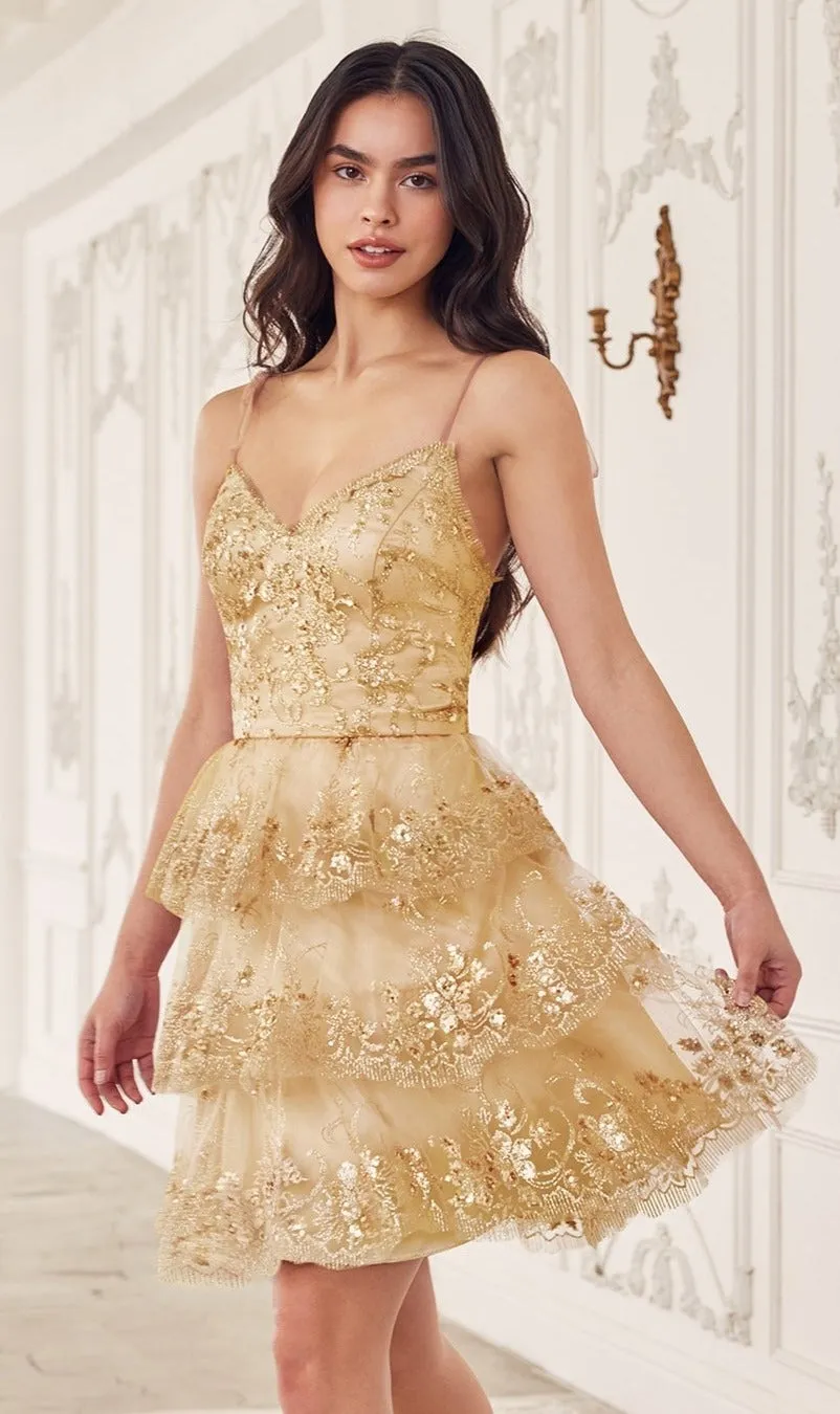 Ladivine Short Party Dress kv1090