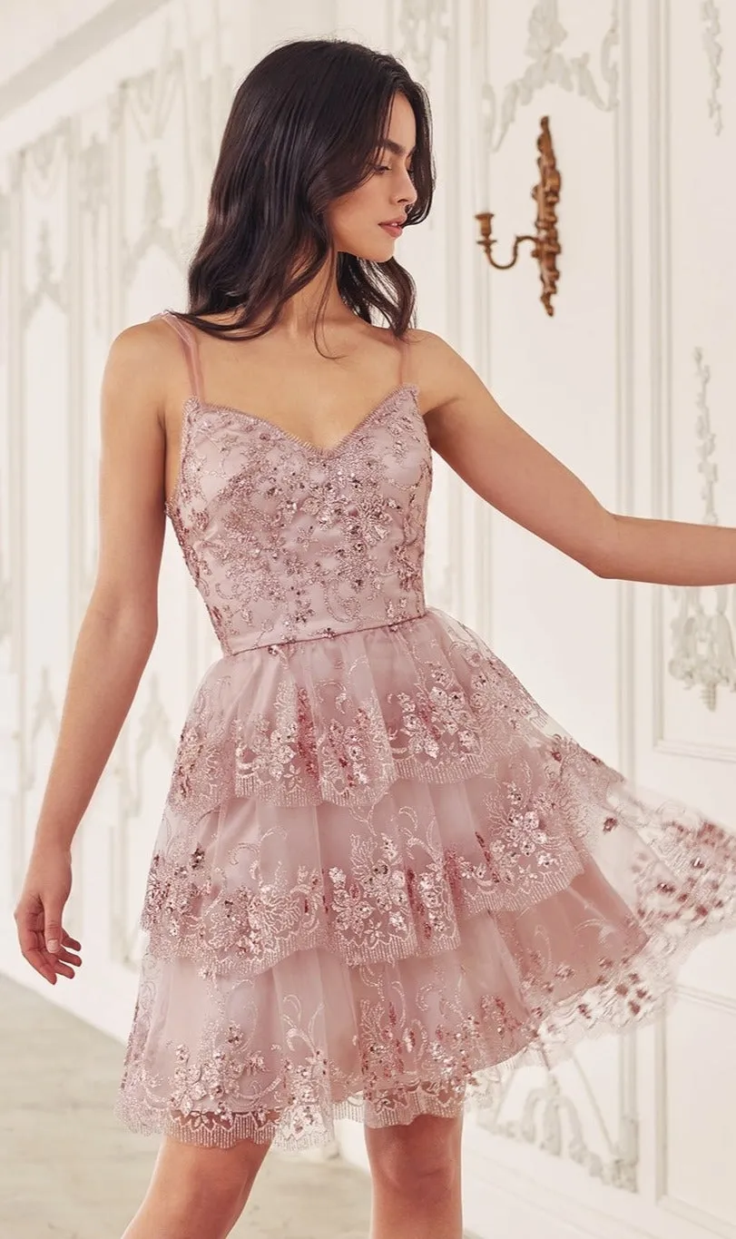 Ladivine Short Party Dress kv1090