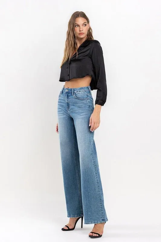 Loose Fit High Waisted Jeans