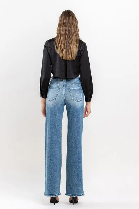 Loose Fit High Waisted Jeans