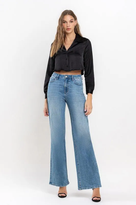 Loose Fit High Waisted Jeans