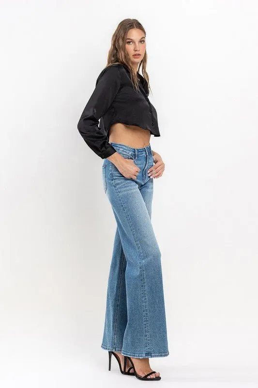 Loose Fit High Waisted Jeans
