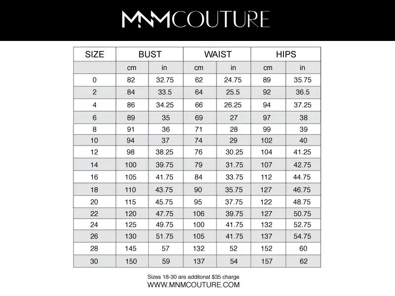 MNM COUTURE G0592 Dress