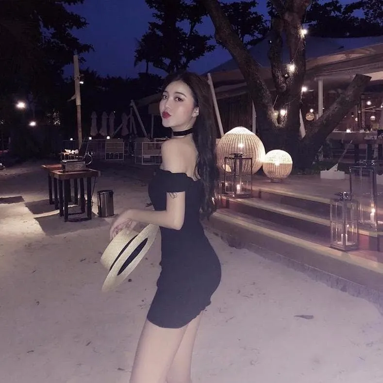 Off-The-Shoulder Mini Dress With Ruffles