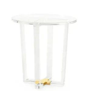 Otis Side Table in Clear