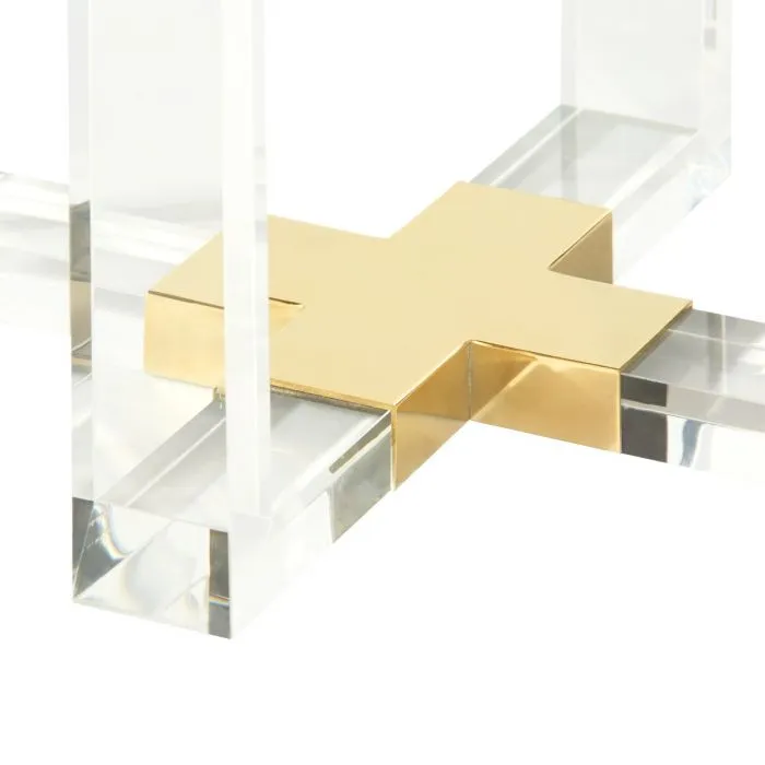 Otis Side Table in Clear