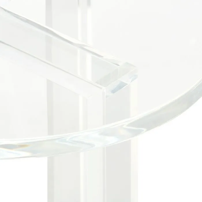 Otis Side Table in Clear