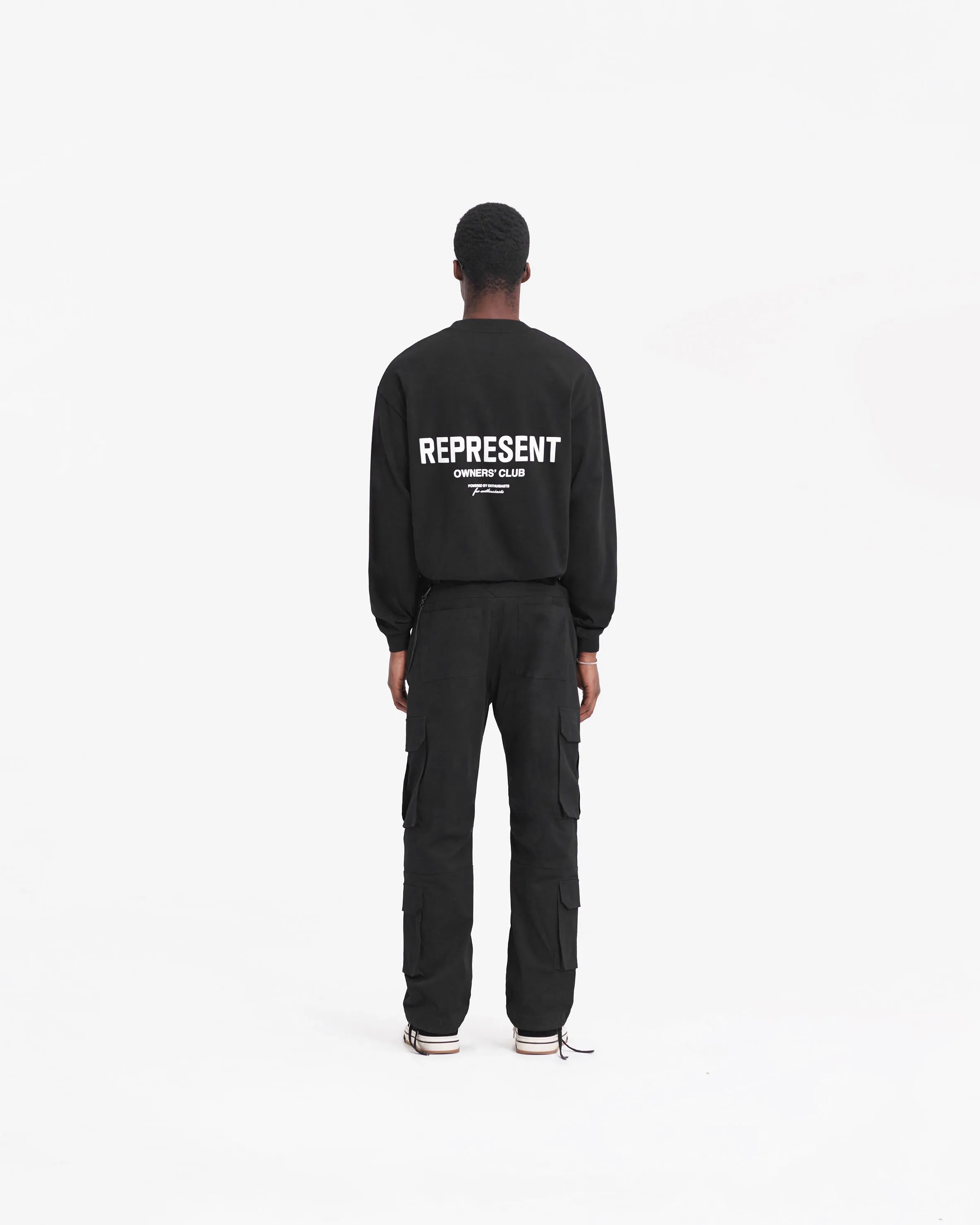 Represent Owners Club Long Sleeve T-Shirt - Black