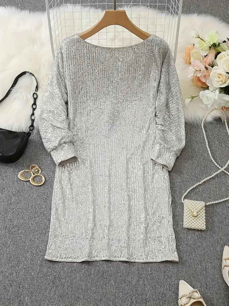 Sequin Mini Dress