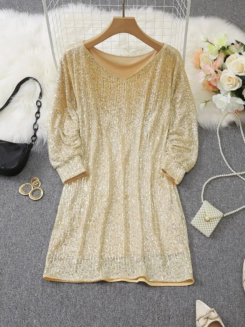 Sequin Mini Dress