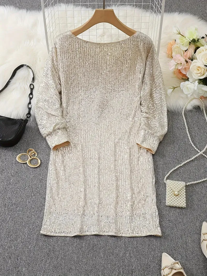 Sequin Mini Dress