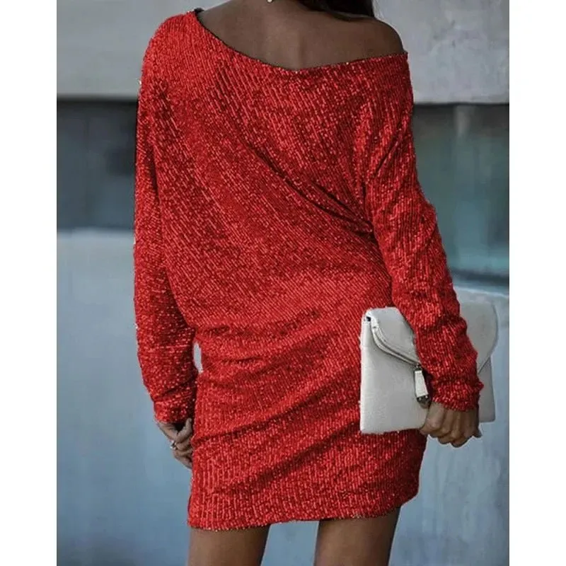 Sequin Mini Dress