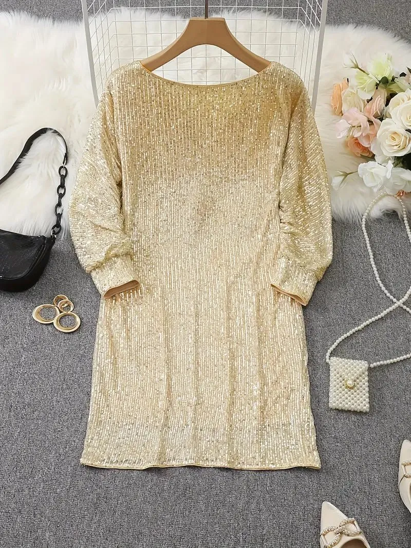 Sequin Mini Dress