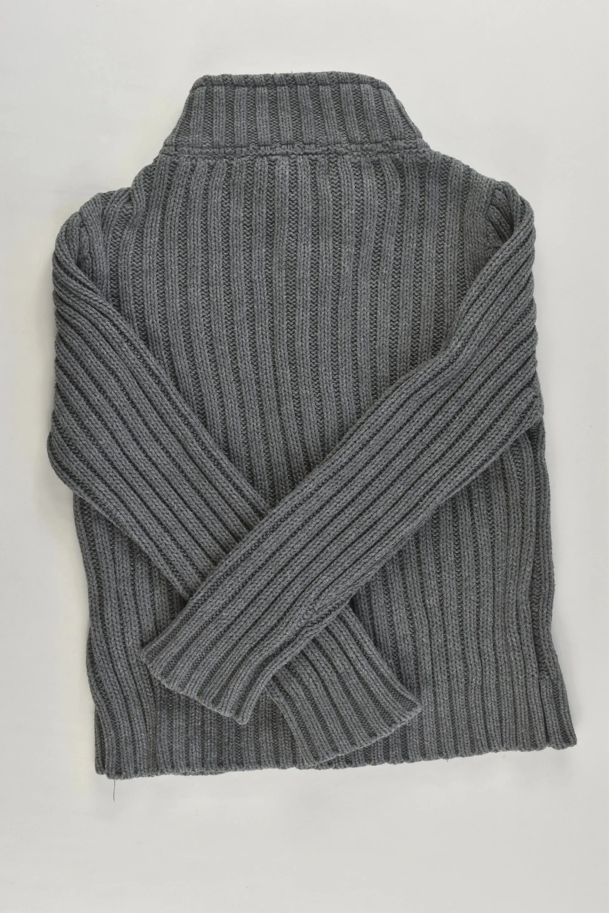 Toddler Girl/Boy Turtleneck Ribbed Knit Sweater